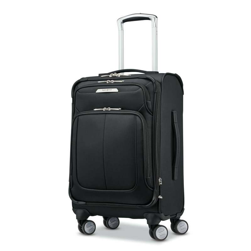 T\iCg Y X[cP[X obO Samsonite Solyte DLX Carry On Expandable Spinner Midnight Black