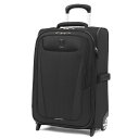 トラベルプロ メンズ スーツケース バッグ Travelpro Maxlite 5 Lightweight 22 Expandable Carry-On Rollaboard Black