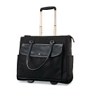 サムソナイト メンズ ボストンバッグ バッグ Samsonite Mobile Solutions Upright Wheeled Carryall Black