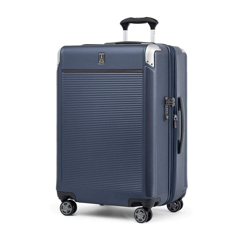 gxv Y X[cP[X obO Travelpro Platinum Elite Hardside Medium Check-In Expandable Spinner True Navy