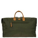 ブリックス メンズ ボストンバッグ バッグ Brics X-Collection X-Travel 22" Deluxe Duffle Olive