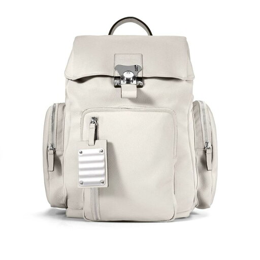 エフピーエム ミラノ メンズ バックパック・リュックサック バッグ FPM Milano Leather Backpack Small White エフピーエム ミラノ メンズ バックパック・リュックサック バッグ FPM Milano Leather Backpack Small White