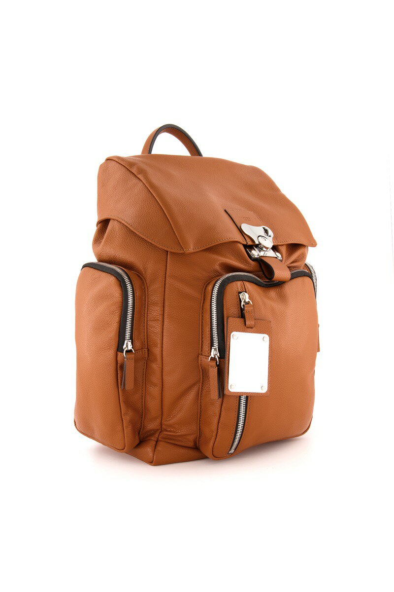 エフピーエム ミラノ メンズ バックパック・リュックサック バッグ FPM Milano Leather Backpack Small White