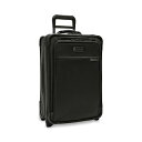 ブリッグスアンドライリー メンズ スーツケース バッグ Briggs Riley Baseline Essential 2-Wheel Carry-On Black