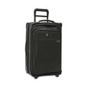 ブリッグスアンドライリー メンズ スーツケース バッグ Briggs & Riley Baseline Tall Carry-on 2-Wheel Garment Bag Black