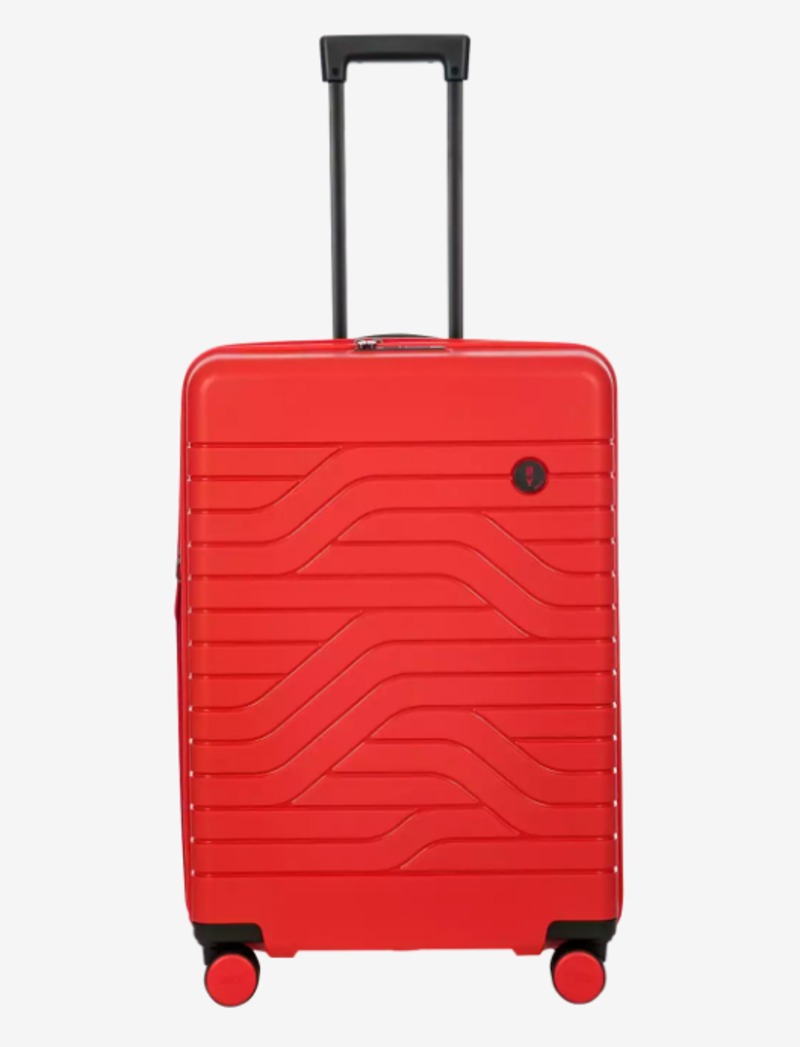 ブリックス スーツケース・キャリーケース メンズ ブリックス メンズ スーツケース バッグ Brics Ulisse 28" Expandable Spinner Red