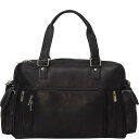 ピエル レザー メンズ スーツケース バッグ Piel Leather Travelers Carry-On Black