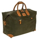 ブリックス メンズ ボストンバッグ バッグ Brics Life 18" Cargo Duffle Olive