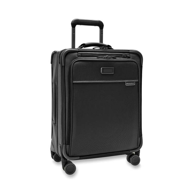 ブリッグスアンドライリー メンズ スーツケース バッグ Briggs & Riley Baseline Global Carry-On Spinner Black