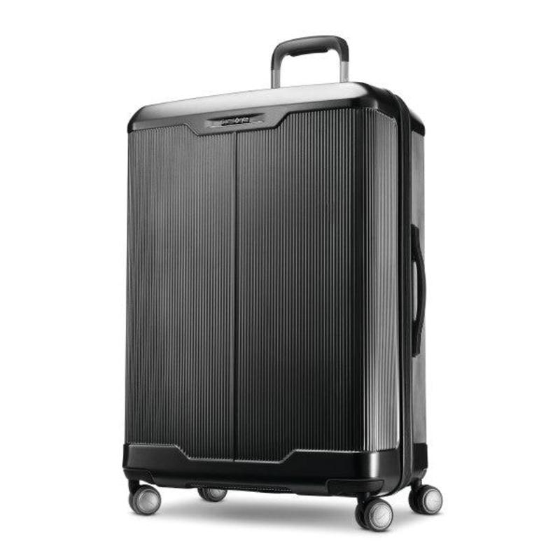 T\iCg Y X[cP[X obO Samsonite Silhouette 17 Hardside Large Expandable Spinner Black