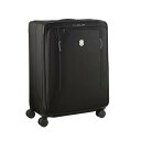 ビクトリノックス メンズ スーツケース バッグ Victorinox Werks Traveler 6.0 Large Upright Black