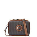 デルシー メンズ ボストンバッグ バッグ Delsey Chatelet Air 2.0 Frame Cross-Body Chocolate Brown