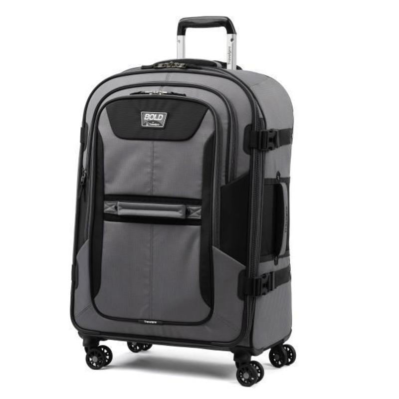 トラベルプロ メンズ スーツケース バッグ Bold by Travelpro 26" Expandable Spinner Gray/Black