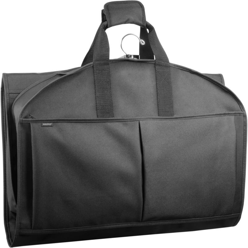 ウォーリーバッグ メンズ ハンドバッグ バッグ Wally Bags 48-inch Deluxe Tri-Fold GarmenTote with Pockets Black