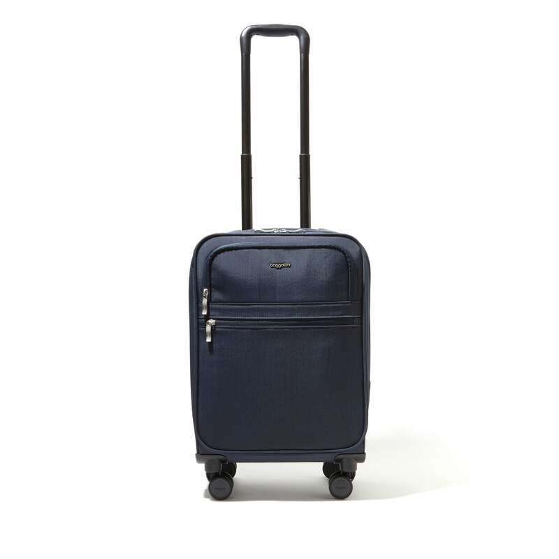 バッガリーニ メンズ スーツケース バッグ Baggallini 4 Wheel Carry-on French Navy