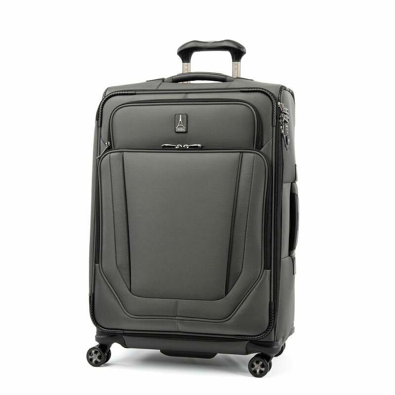 yz gxv Y X[cP[X obO Travelpro Crew VersaPack 25 Expandable Spinner Suiter Titanium Grey