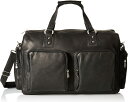 【送料無料】 ピエル レザー メンズ スーツケース バッグ Piel Leather Multi-Pocket Carry-On Black