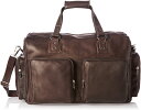 【送料無料】 ピエル レザー メンズ スーツケース バッグ Piel Leather Multi-Pocket Carry-On Chocolate