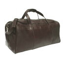 【送料無料】 ピエル レザー メンズ ボストンバッグ バッグ Piel Leather Traveler's Select Large Duffel Bag Chocolate