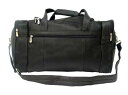 【送料無料】 ピエル レザー メンズ ボストンバッグ バッグ Piel Leather Travel Duffel with Side Pockets Black