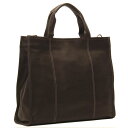 【送料無料】 ピエル レザー メンズ トートバッグ バッグ Piel Leather Carry-All Tote Chocolate(4)