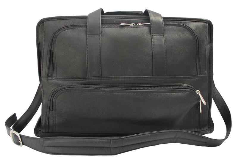 ピエル レザー メンズ バッグ ビジネス系 Piel Leather Piel Half-Moon Portfolio Black ブラック