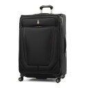 【送料無料】 トラベルプロ メンズ スーツケース バッグ Travelpro Crew VersaPack 29 Expandable Spinner Suiter Jet Black