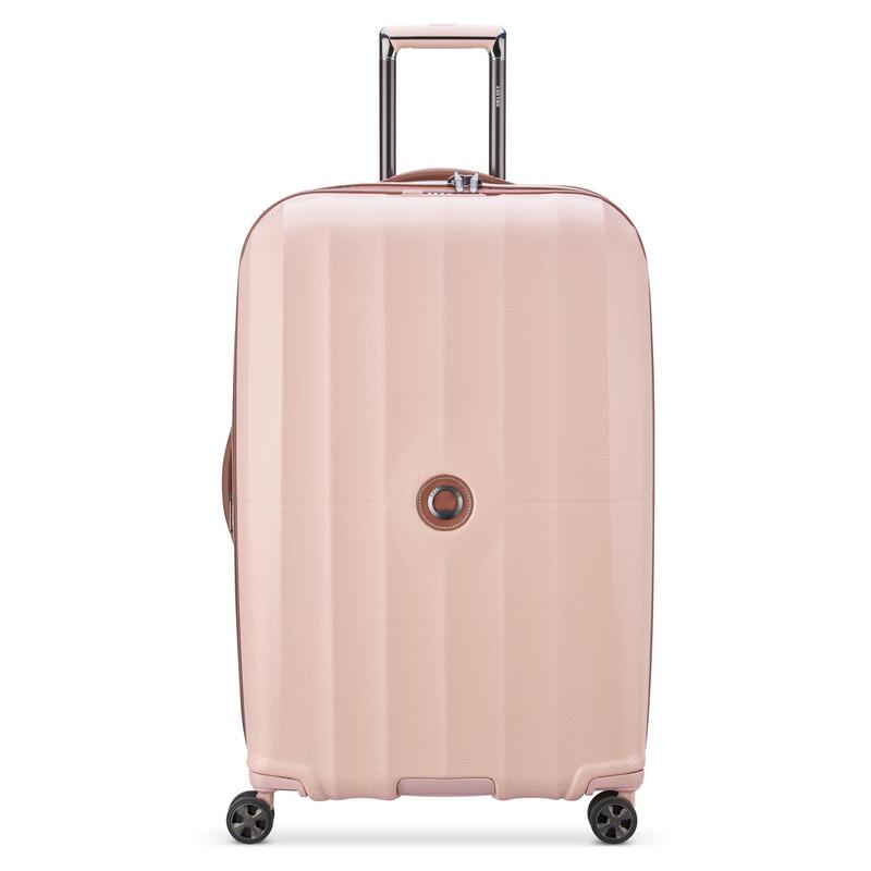 【送料無料】 デルシー メンズ スーツケース バッグ Delsey St Tropez 28" Expandable Spinner Pink