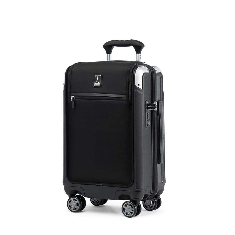 yz gxv Y X[cP[X obO Travelpro Platinum Elite Hardside Compact Business Plus Carry-On Expandable Spinner Shadow Black