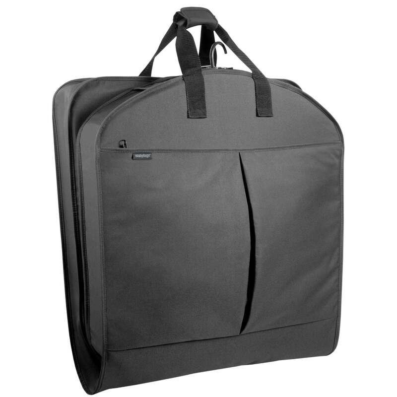【送料無料】 ウォーリーバッグ メンズ ハンドバッグ バッグ Wally Bags 52-inch Garment Bag with Pockets Black