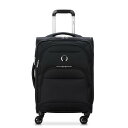 【送料無料】 デルシー メンズ スーツケース バッグ Delsey Sky Max 2.0 Carry-On Expandable Spinner Black