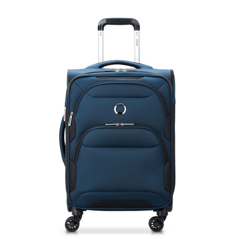 デルセー スーツケース・キャリーケース メンズ 【送料無料】 デルシー メンズ スーツケース バッグ Delsey Sky Max 2.0 Carry-On Expandable Spinner Blue