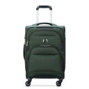 【送料無料】 デルシー メンズ スーツケース バッグ Delsey Sky Max 2.0 Carry-On Expandable Spinner Green