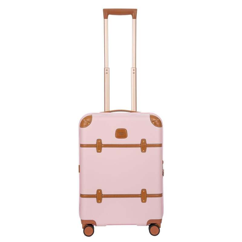 【送料無料】 ブリックス メンズ スーツケース バッグ Brics Bellagio 2.0 21" Carry-On Trolley Pink - limited stock