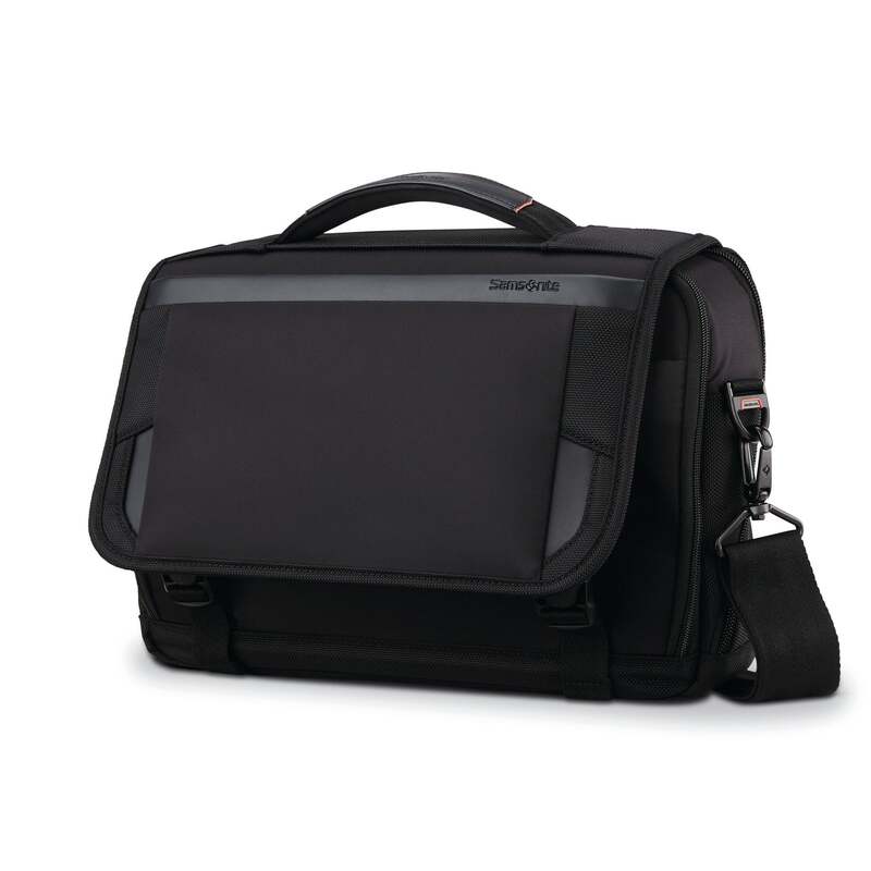 ショルダーバッグ 【送料無料】 サムソナイト メンズ ショルダーバッグ バッグ Samsonite Pro 13" Slim Messenger Black