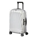 【送料無料】 サムソナイト メンズ スーツケース バッグ Samsonite C-Lite Carry-On Spinner Off White