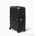 【送料無料】 エフピーエム ミラノ メンズ スーツケース バッグ FPM Milano Bank Zip Deluxe 76 Eclipse Black