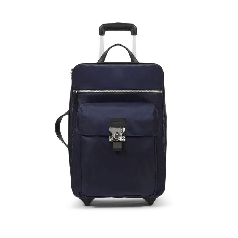 【送料無料】 エフピーエム ミラノ メンズ スーツケース バッグ FPM Milano Bank On the Road Duffle on Wheels Navy