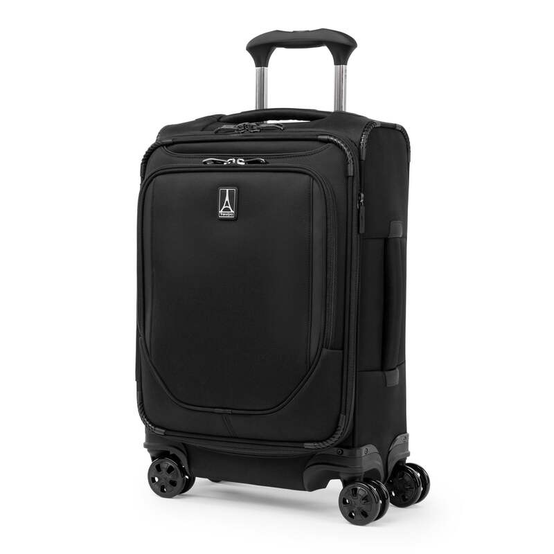 yz gxv Y X[cP[X obO Travelpro Crew Classic Compact Carry-On Expandable Spinner Black