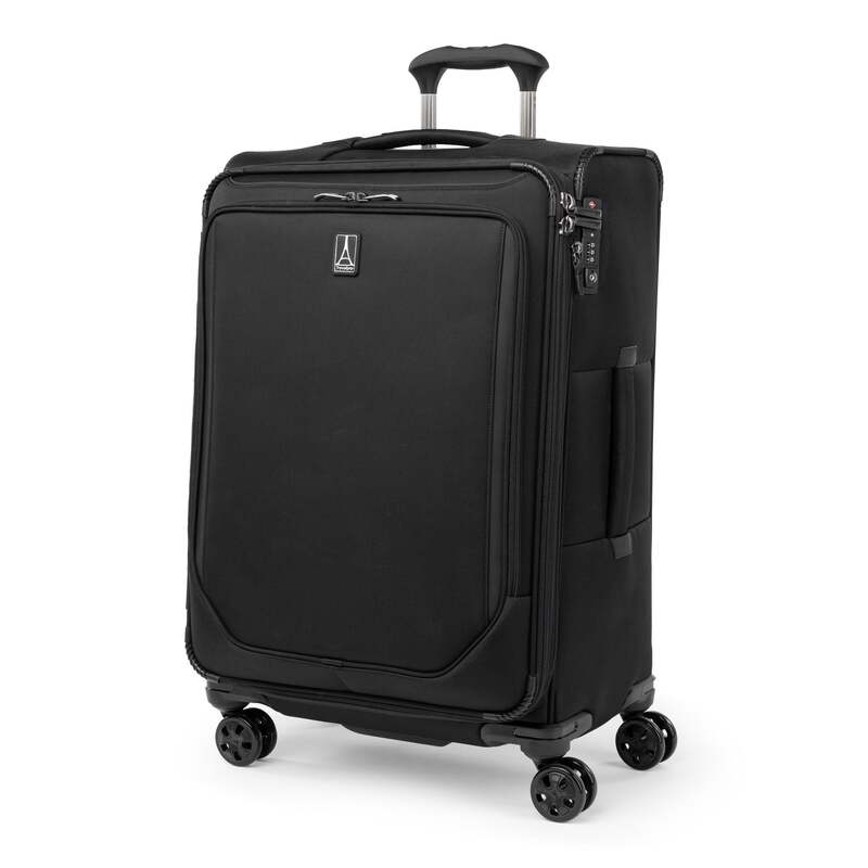 yz gxv Y X[cP[X obO Travelpro Crew Classic Medium Check-in Expandable Spinner Black