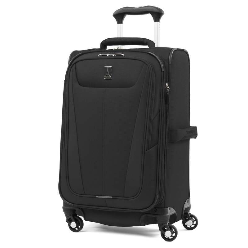 【送料無料】 トラベルプロ メンズ スーツケース バッグ Travelpro Maxlite 5 Lightweight 21" Expandable Carry-On Spinner Black