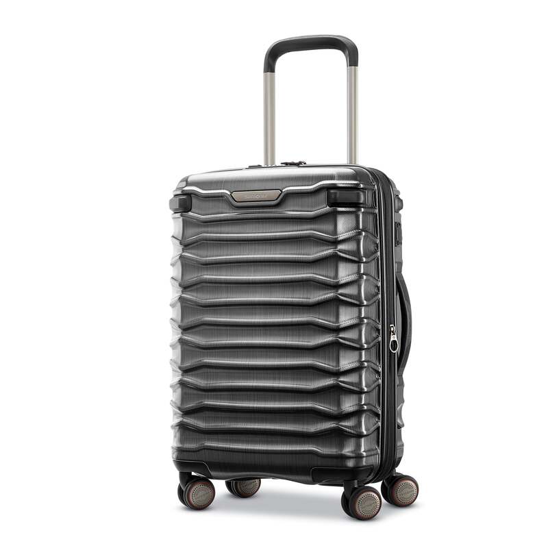 yz T\iCg Y X[cP[X obO Samsonite Stryde 2 22x14x9 Carry-On Spinner Brushed Graphite