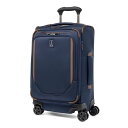 【送料無料】 トラベルプロ メンズ スーツケース バッグ Travelpro Crew Classic Carry-On Expandable Spinner Patriot Blue