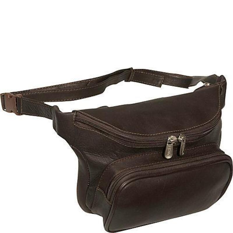 ピエル レザー メンズ バッグ ボディバッグ・ウエストポーチ Piel Leather Large Classic Waist Bag Chocolate チョコレート