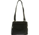 【送料無料】 ピエル レザー メンズ ショルダーバッグ バッグ Piel Leather Double Compartment Shoulder Bag Black(4)