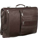 【送料無料】 ピエル レザー メンズ スーツケース バッグ Piel Leather Executive Expandable Garment Bag Choc...