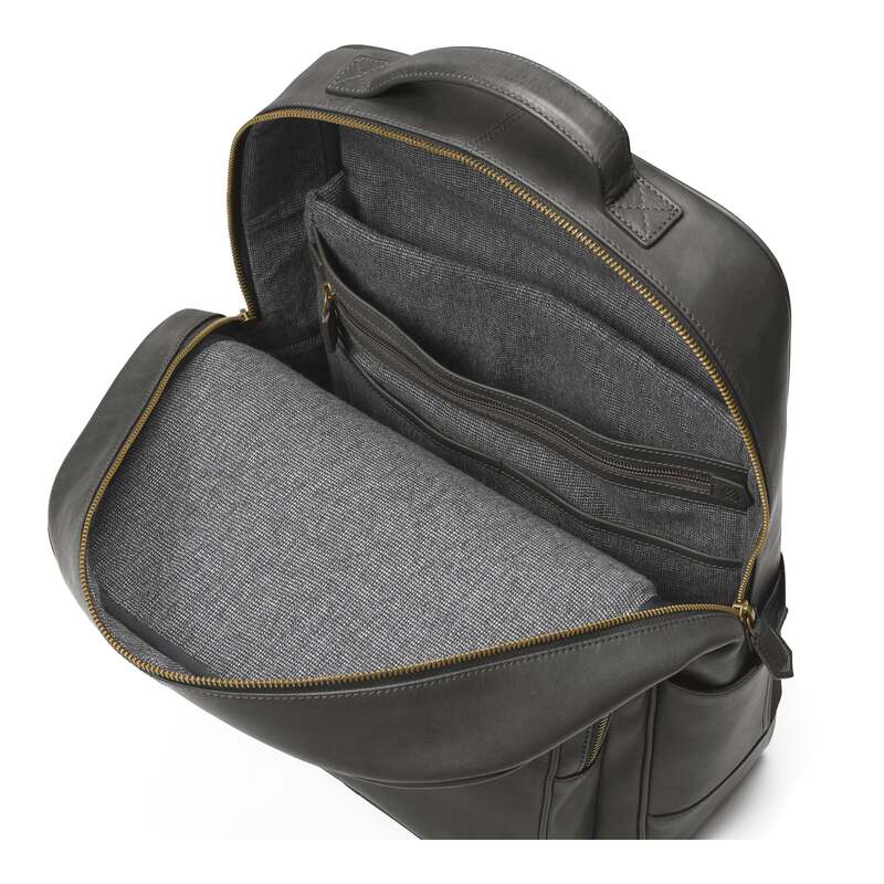 【送料無料】 ジョンストン&マーフィー メンズ バックパック・リュックサック バッグ Johnston & Murphy Rhodes Backpack Black Full Grain
