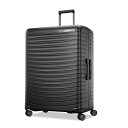 【送料無料】 サムソナイト メンズ スーツケース バッグ Samsonite Framelock Max Large Spinner Asphalt Black