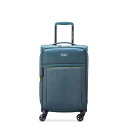 【送料無料】 デルシー メンズ スーツケース バッグ Delsey Brochant 3 20" Expandable Spinner Carry-On Green