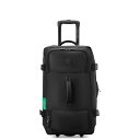 【送料無料】 デルシー メンズ ボストンバッグ バッグ Delsey NOW! 24" 2-Wheel Rolling Duffel Black
